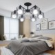 Iron Decorative Lighting Bedroom Living Room Modern Bird Cage Pendant Lamp