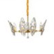 Elegant Light Fixture Bedroom Living Room Modern Glass Kitchen Island Pendant Light