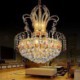 Elegant Crystal Pendant Light Creative Dining Room Hotel Modern Crystal Empire Chandelier