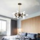 Restaurant Living Room Bedroom Lamp Nordic LED Pendant Light Creative Round Chandelier