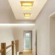 Unusual LED Ceiling Light Living Room Bedroom Study Lighting Wooden Ceiling Light