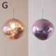 Colorful Irregular Lava Acrylic Pendant Light