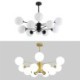 Nordic Spray Painting Pendant Light Living Room Bedroom Office Lighting