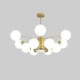 Nordic Spray Painting Pendant Light Living Room Bedroom Office Lighting