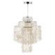 Chandelier Shell Pendant Chrome Craft Bedroom Living Room Dining Room Kitchen Lighting Modern Simple Style