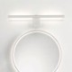 Acrylic Swivel LED Mirror Front Light Bedroom Living Room Decorative Light Fixture