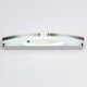 LED Bathroom Mirror Wall Light Cool White Washroon Wall Lamp Stainless Steel