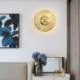 Bedroom Living Room Nordic Brass Wall Lamp Hollow-out Sconce Light