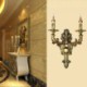 Wall Sconce Bedside Hallway Lighting European Retro Wall Lamp Creative Double Home Lighting