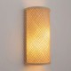 Creative Bedside Wall Sconce Stairs Hallway Rural Lighting Semi-cylindrical Bamboo Wall Light