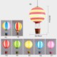 Acrylic Colorful Hot Air Balloon Pendant Light For Children's Room