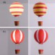 Acrylic Colorful Hot Air Balloon Pendant Light For Children's Room