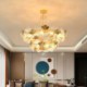 Fan Shaped Art Chandelier Made of European Glass