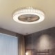 LED Round Ceiling Lamp with Fan for Bedroom, Living Room, and Dining Room