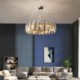 Luxury Hanging Lamp European Glass Pendant Light For Living Room Bedroom