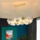 Fan Shaped Art Chandelier Made of European Glass