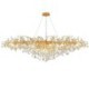 Gold Modern Ceiling Hanging Lamp Luxury LED Crystal Chandeliers For Dining Living Room