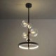 Chandeliers Glass Bubble Pendant Light For Living Room Modern Hanging Light Fixture