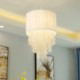 Jellyfish Shells Pendant Light Lighting With Cylinder Lamp Shade