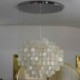 Contemporary Hanging Ceiling Lighting For Dining Living Room Modern Shell Pendant Light