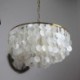 Pendant Light With European Seashells For Dining Room And Living Room