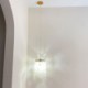 Contemporary Mini Hanging Ceiling Lighting Dining Living Room Modern Capiz Pendant Light