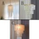 Shell Hanging Ceiling Lighting for Dining Room, Living Room, and Bedroom