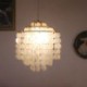 For Dining Room, Modern Classic Pendant Light White Shell Shade Lamp