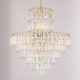 Elegant Crystal Round Pendant Lighting Fixture for Living Room Hotel