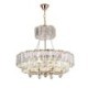 Modern Ceiling Light Hanging Light For Living Room Hotel White Crystal Pendant Light