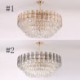 Modern K9 Crystal European Pendant Light for Living Room Hotel