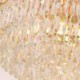 Modern K9 Crystal European Pendant Light for Living Room Hotel