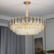 12/16 Light Crystal Pendant Light Luxury Ceiling Lighting for Living Room Bedroom