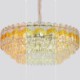 9/12/16 Light Luxury Pendant Light Crystal Ceiling Lighting Fixture for Dining Room