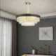 9/12/16 Light Modern Pendant Light Crystal Ceiling Light for Bedroom Living Room