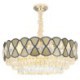 Modern Lacy Ceiling Light Fixtures for Living Room Bedroom Crystal Pendant Light