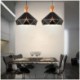 Restaurant Bar Kitchen Industrial Retro Vintage Hanging Light Hollow Lamphade