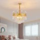 Creative Home Funishing Crystal Hanging Light Modern Fashion Crown Pendant Light