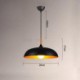 Minimalist Decorative Light Fixture Modern Pendant Light Black/White