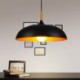 Minimalist Decorative Light Fixture Modern Pendant Light Black/White