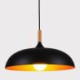 Minimalist Decorative Light Fixture Modern Pendant Light Black/White