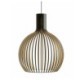 Bird Cage Light Fixture Modern Basswood Pendant Light