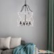 4-Light Lantern Pendant Light in Vintage Style