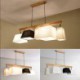 Simple Style Ceiling Light Modern Wood Pendant Light