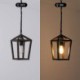 Retro Wooden Pendant Light Hallway Bedroom Light