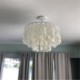 White Color Shell Pendant Light Decorative Lighting for Living Room