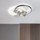 Modern Art Deco Lighting Fixtures For Living Room Bedroom LED Ceiling Fan Lamp