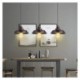 1 Light Industrial Plug in Pendant Light Fixture Living Room Office