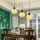 Living Room Dining Room Cluster Decorative Pendant Light 3 Light Shell Light Fixture