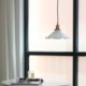 Living Room Bedroom Modern Lace Glass Pendant Light Single Head Pendant Lamp